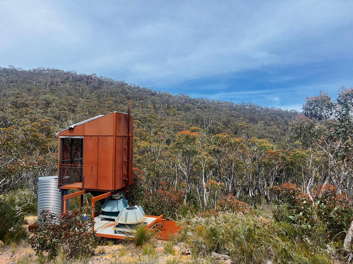 Public toilet in nowhere, Grampians, VIC